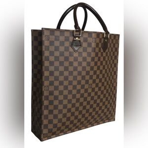 Louis Vuitton Ebene Damier Sac Plat